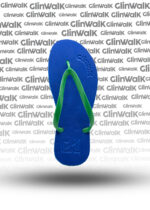 Ladies - Blue, Green, Blue sandwich flip-flop